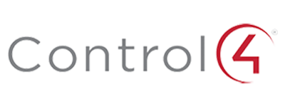 Control4 brand logo for home automation solutions